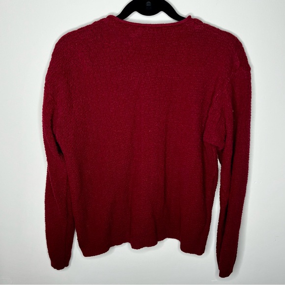Vintage maroon sweater size L - Picture 4 of 4